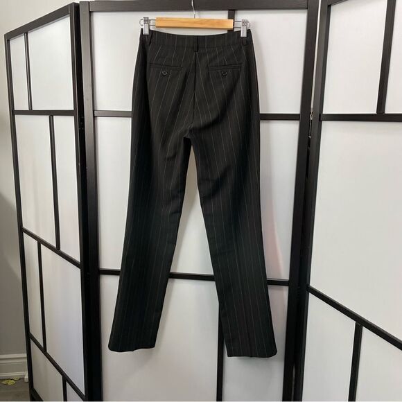 [4] Espirit Black and White Pin Stripes Business Casual Dress Pant Trousers - Picture 7 of 15